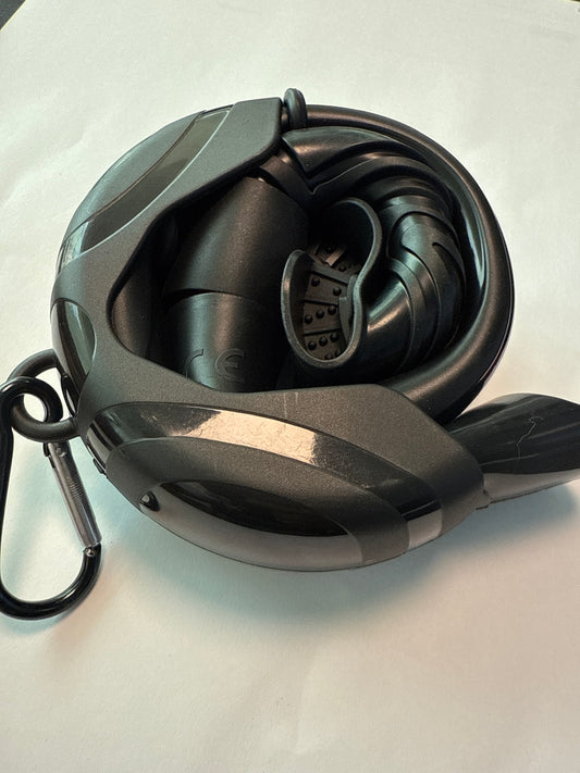 Flexible snorkel black